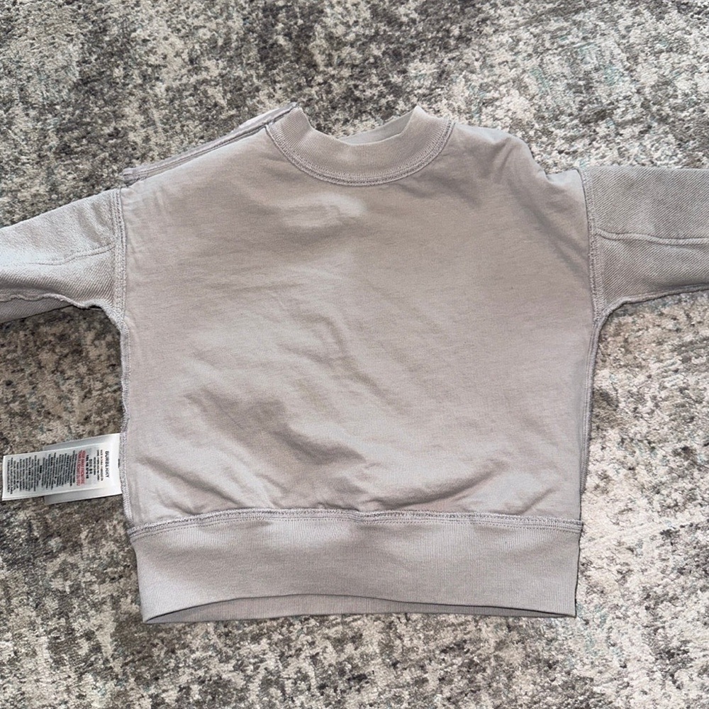 Burberry Boys Light Grey Timothie Top-padded Sweatshirt Size 3Y - Picture 7 of 9